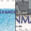 1125[a,2f]: Gul farveplet i himlen under BLÅV[AN]DSHUK og magenta farveplet i DAN[M]ARK.
Nummer 2 i sammentrykket.
I samme sammentryk optræder 1125[a,1b]: Variant.
