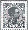 Pos. 006B, Chr. X 5 re grn 1913