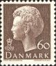 Dronning Margrethe II (1. layout) - (Cq)