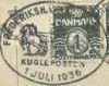 DIV(KUGLE): FREDERIKSHAVN-GTEBORG KUGLEPOSTEN 1 JULI 1936